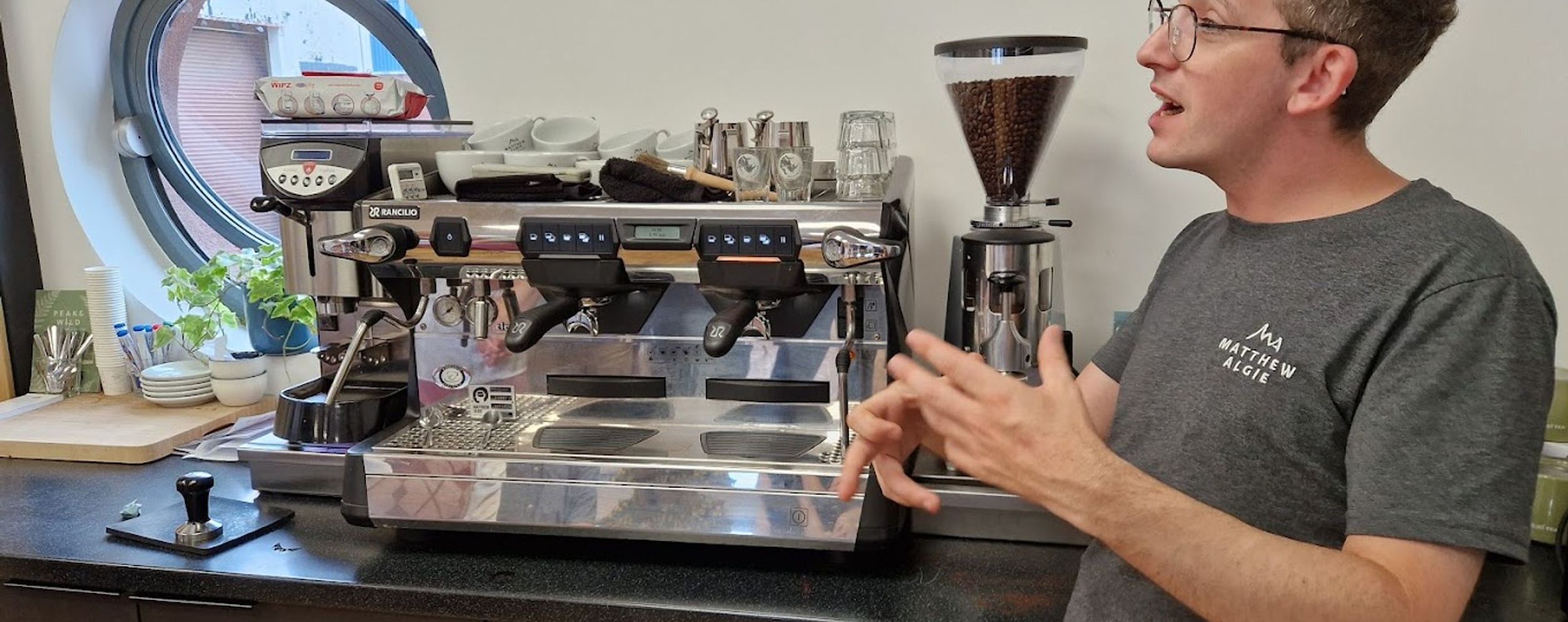 Matthew Algie | Roastery and Coffee School — barista course in Glasgow