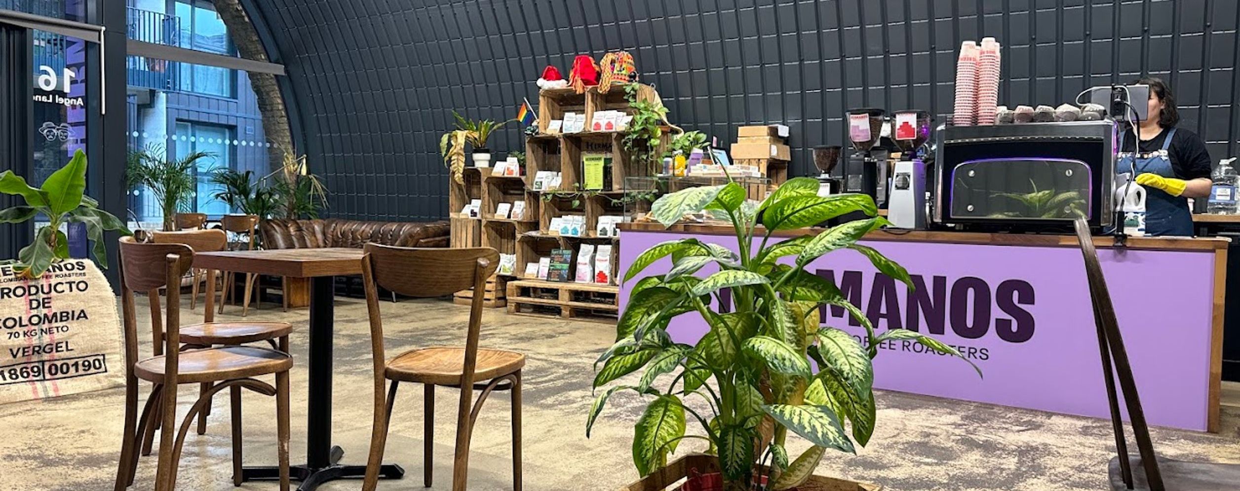 Hermanos Colombian Coffee Roasters – Angel Lane — coffee roaster in London