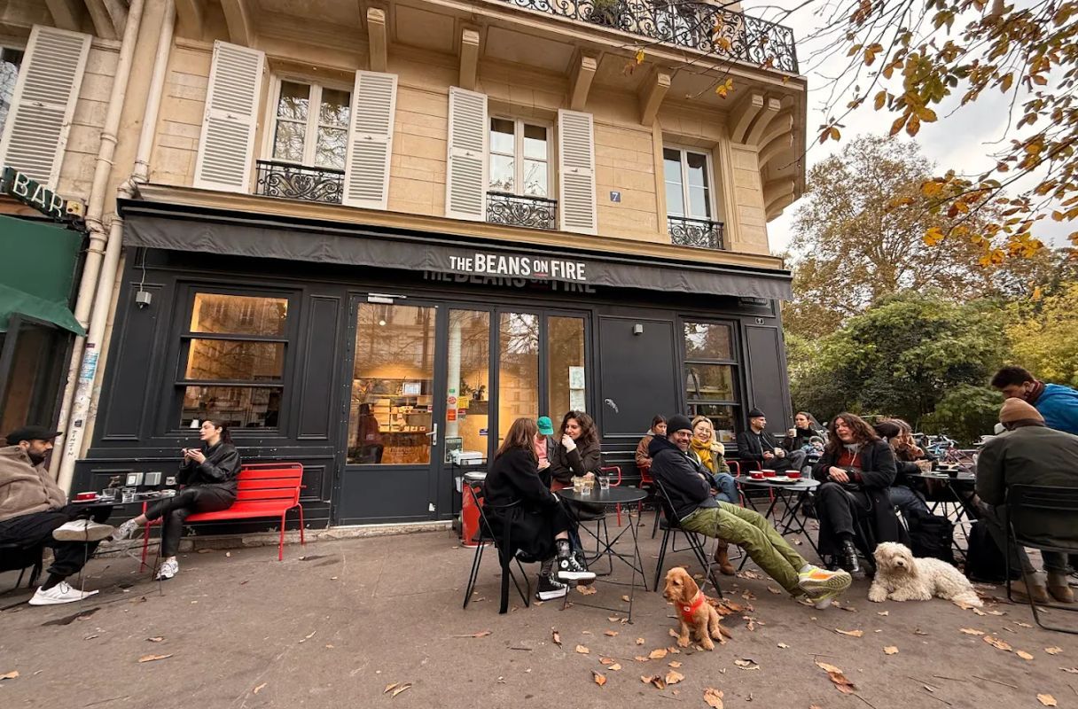 The Beans on Fire — specialty coffee shop in Paris