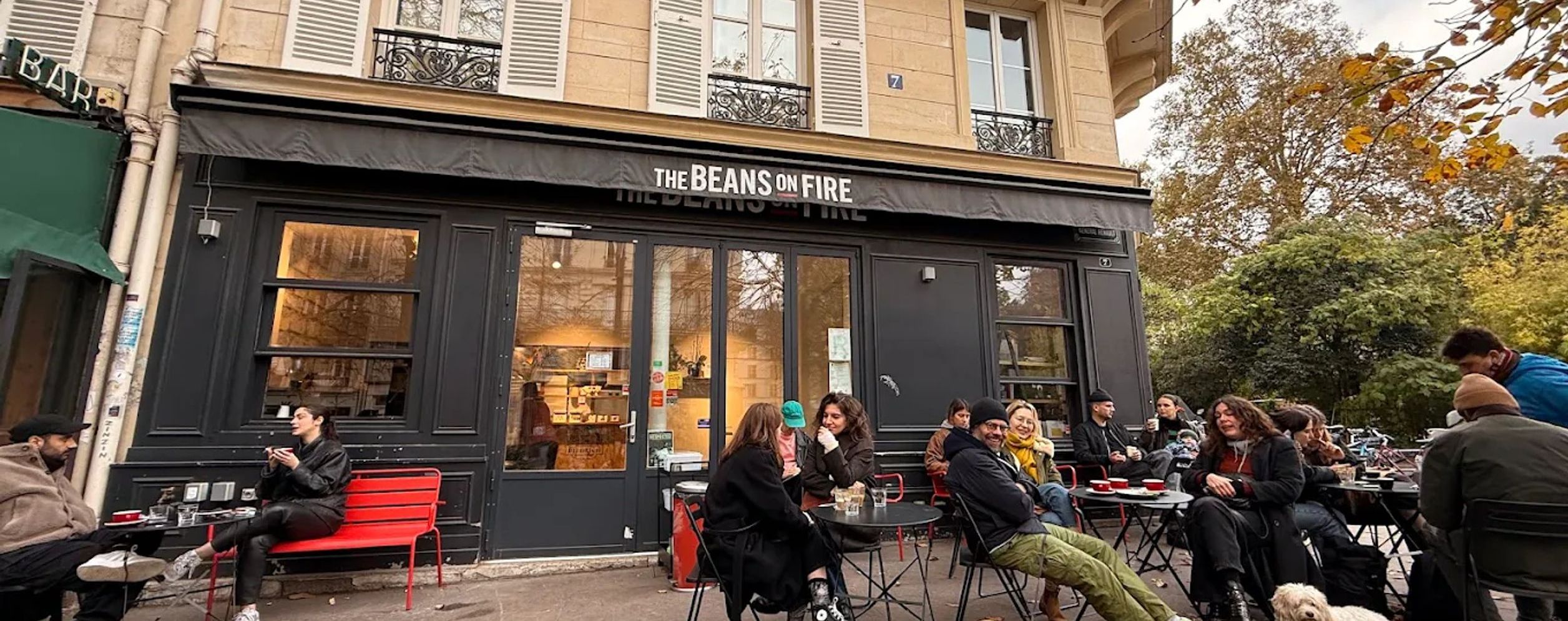 The Beans on Fire — specialty coffee shop in Paris