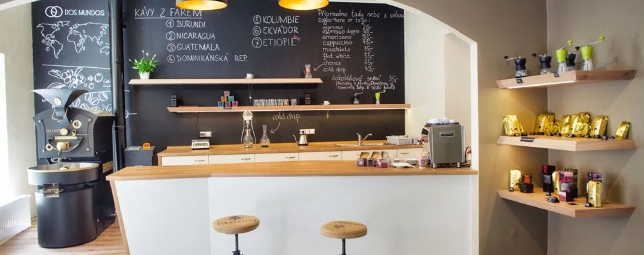 Dos Mundos Coffee Roastery — coffee roaster in Prague