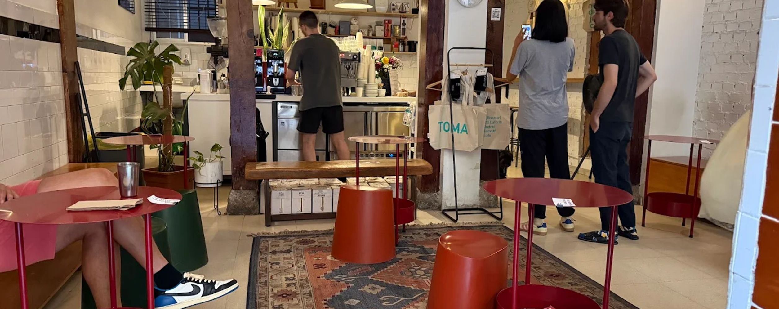 Toma Café — specialty coffee shop in Madrid