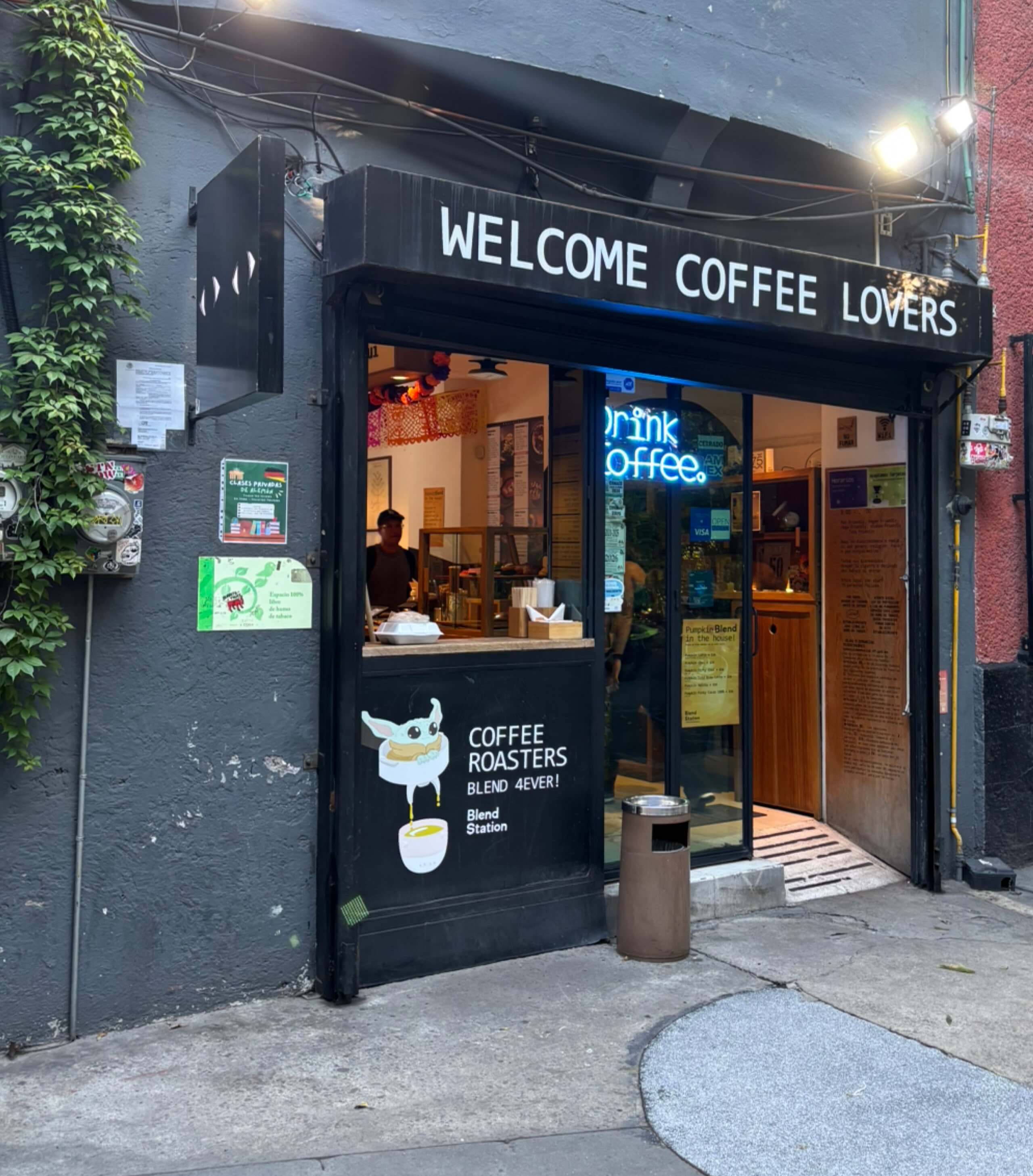 Blend Station — specialty coffee shop in Mexico City