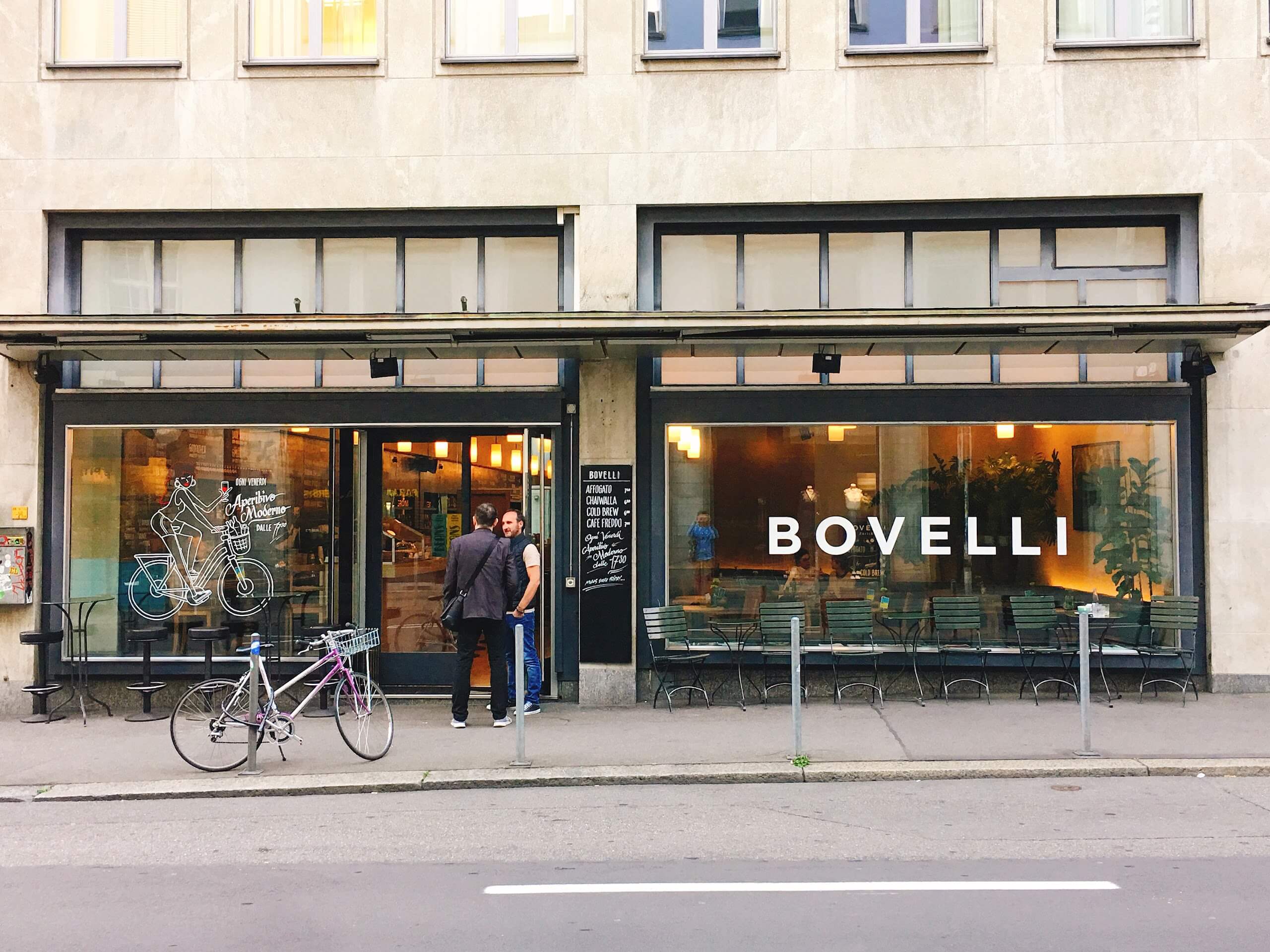 Bovelli — specialty coffee shop in Zurich