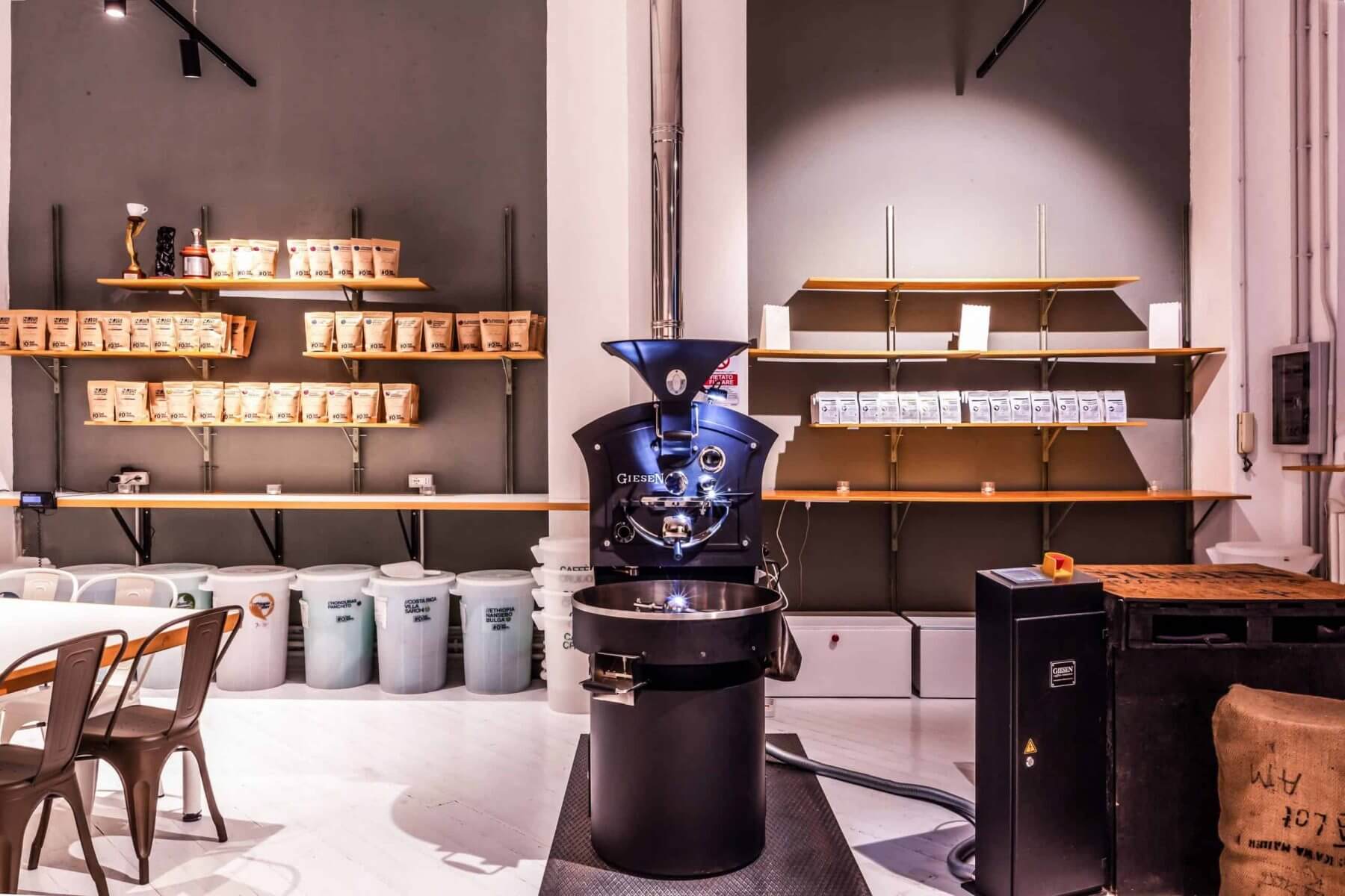 Lot Zero — coffee roaster in Milan