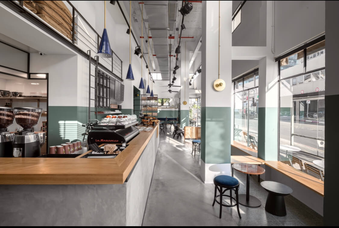 Mae — specialty coffee shop in Tel Aviv