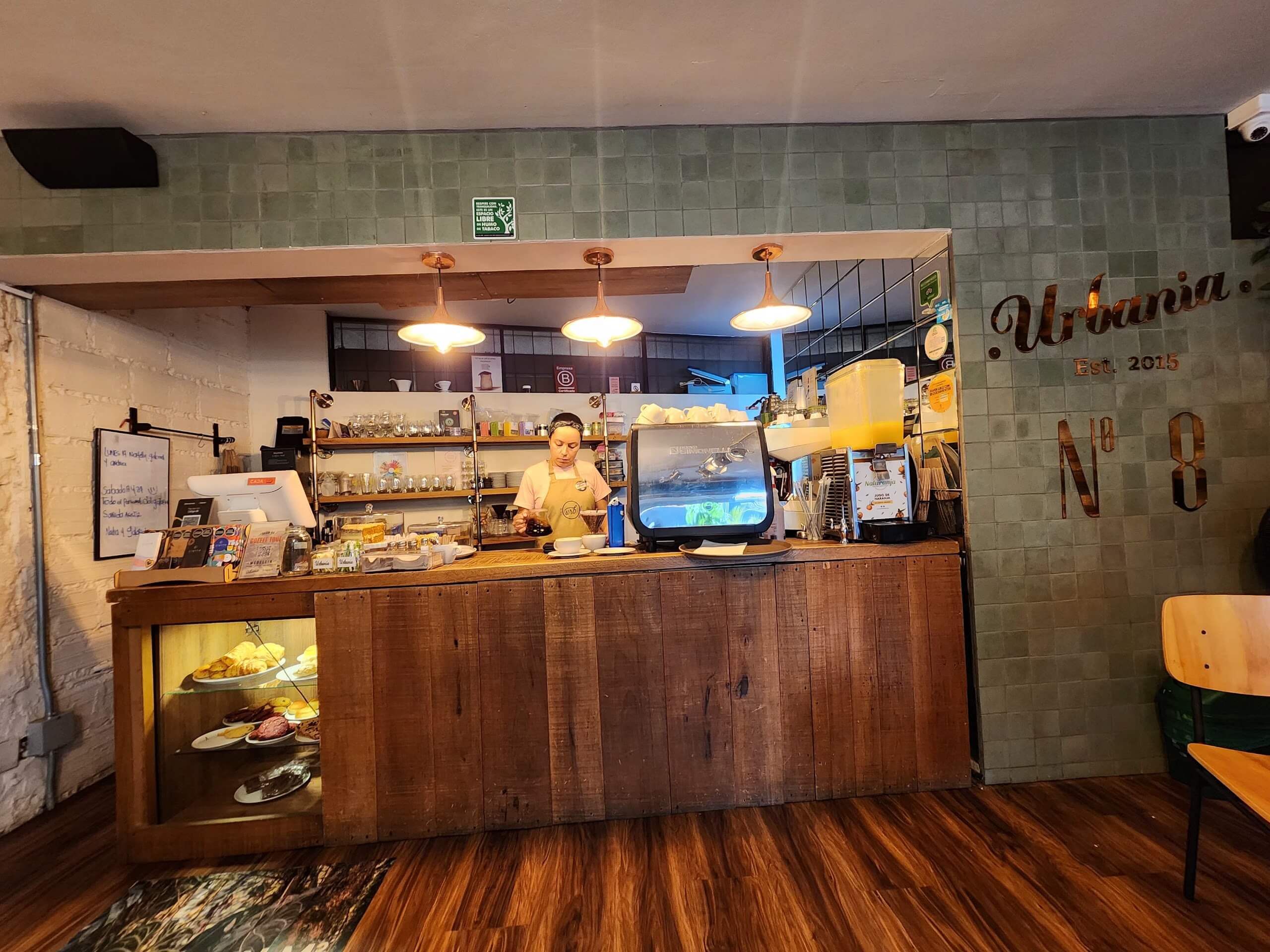 Urbania — coffee roaster in Medellín